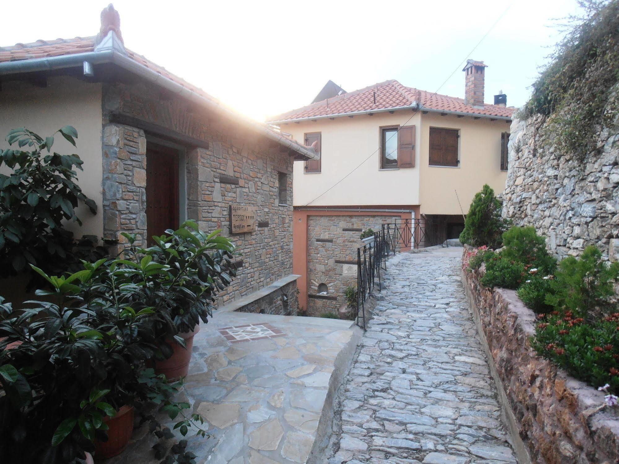 Mansion Terpou Hotel Áyios Vlásios Exterior foto